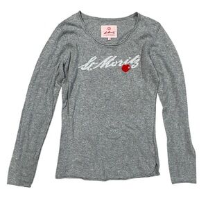 Gray Long Sleeve St. Moritz‎ Top of the World